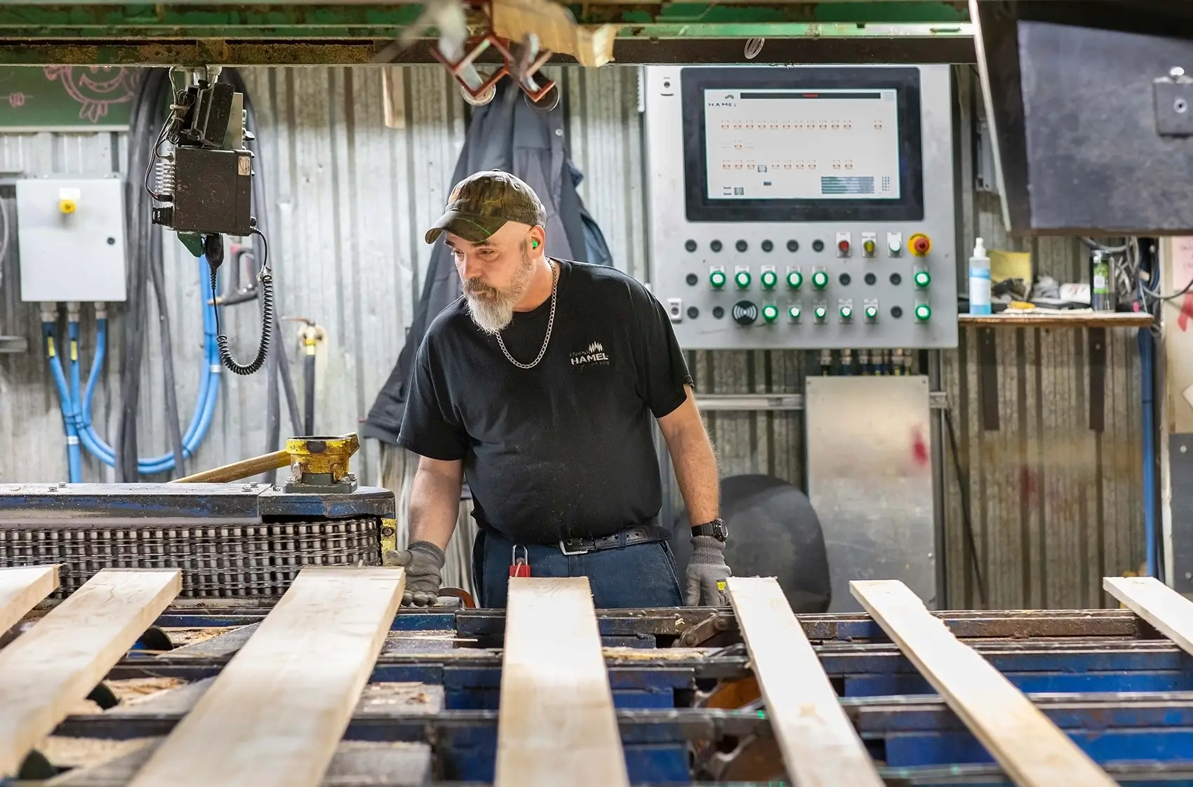 Optimiser la production dans l'usine au sciage, au rabotage, au séchage